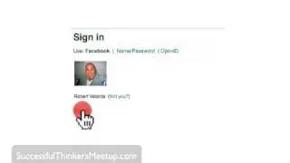 How To Sign In SuccessThinkersMeetUp.com