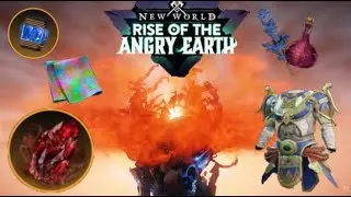 Last Minute Prep Before Rise of the Angry Earth (New World)