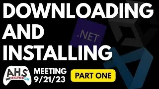 DOWNLOADING AND INSTALLING UNITY AND VISUAL STUDIO (PART ONE) - AHS Game Dev Club Meeting - 9/21/23