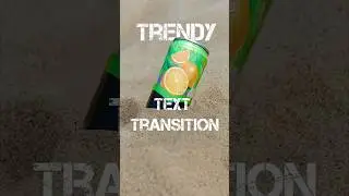 Try this text effect transition