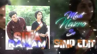 SITA RAMAM ❤️ SIMP EDIT ✨!!!