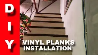 DIY | Home improvement update | Vinyl planks installation sa may hagdan