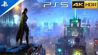 (PS5) Gotham Knights BATGIRL Open World Gameplay | Immersive Realistic ULTRA Graphics [4K 60FPS HDR]