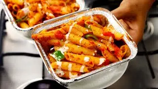 Chilli Pasta / Street Style Pasta Recipe - CookingShooking Bites