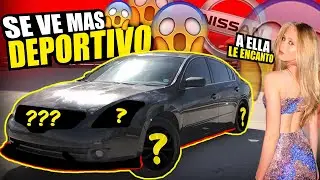 FIRST MODIFICATION to the NISSAN ALTIMA the BEST FRONT LIP | STANCE TRUCK