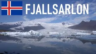 🇮🇸 Fjallsarlon - Iconic Glacial Lagoon With Glittering Drifting Icebergs (Iceland, June 2024)