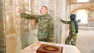 Prezident İlham Əliyev Aşağı Gövhər ağa məscidin ziyarət edib