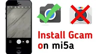 Finally install Google camera on Mi5a with potrait mode and amazing experience.