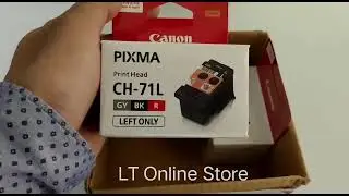 Canon Pixma CH-71L Printhead For Gray, Black, Red    