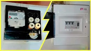 Replacing the electrical panel in an apartment with an old electrical installation