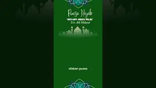 Puasa di Bulan Rajab, Hati-hati hadits palsu #dakwahislam #puasa #rajab #ramadan #chill #shorts