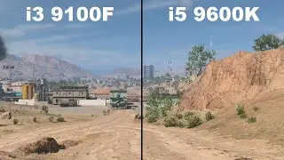 i3 9100F vs i5 9600K 5.0