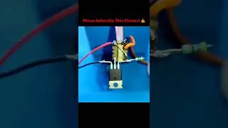 How to Make Mini Inverter | IRFZ44N Inverter | Science Project #inverter