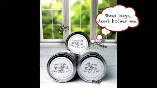 ShooBugs- Our new Good Karma Candles to help keep pesky bugs away
