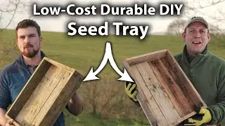 How To Make a Seed Tray out of Pallets | Easy and Low-Cost Pallet Project!