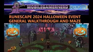 RUNESCAPE HALLOWEEN 2024!!! General Walkthrough of The Event and Maze.