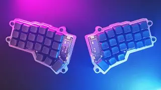 Wireless Corne keyboard perfected