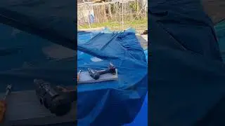 Монтаж двухдиапозонной  антенны #радиосвязь #радиостанция