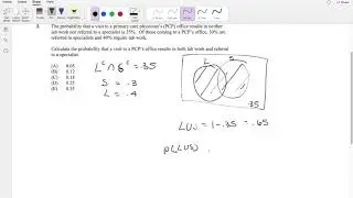 SOA Exam P Question 2 | General Union