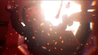 A Lego Man Experiences Freedom