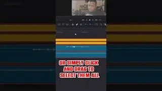 How to synchronize audio in DaVinci Resolve 