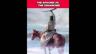 The epic fight of the Apache tribe against the fearsome Comanches #shorts