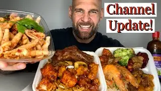 Chinese food mukbang!! 🥡🥢