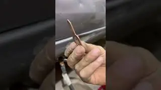 Nissan car threshold repair, N17, electric suction device
