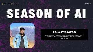 Building custom models in azure AI | Season of AI | Sahil Prajapati