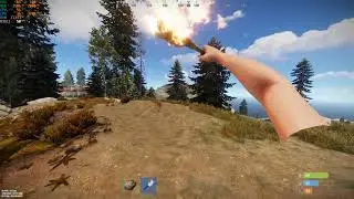 Radeon RX580+ RYZEN 5 2600 test in RUST high settings