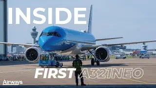 #EXCLUSIVE | Inside KLM's New A321neo in Amsterdam Schiphol