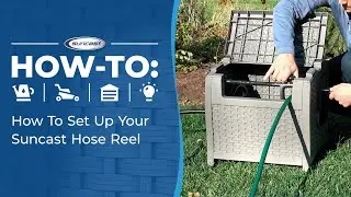 How To Set Up Your Suncast Hose Reel