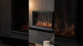 Электрический камин Cassette 600 Black Panel: уют и стиль в вашем доме 