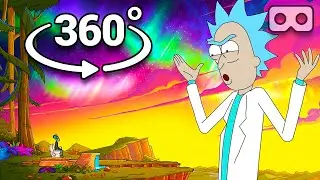 poop in peace on rick's pooping planet vr 360 video