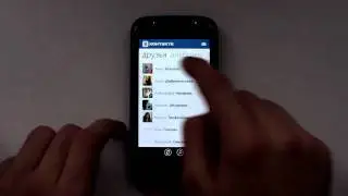 WP7 Вконтакте (Vkontakte) review
