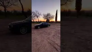 #bmw #jaén #bmwespaña #bmwe34 #fotografia #campo #classiccars #atardecer