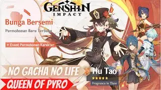 🔴Gacha Waifu Hu Tao Queen of Pyro !! - Genshin Impact