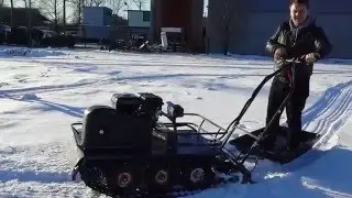 Всесезонный двух гусеничный переднеприводный Барс К 800