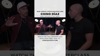 Origins of the Timbal | Chino Díaz Masterclass Clip |  CongaChops.com
