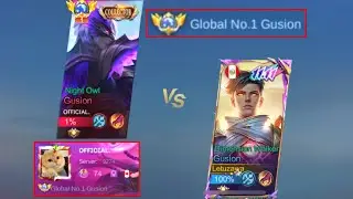 LETUZAWA vs GLOBAL 1 GUSION (King of Gusion)🔥 WHO WILL WIN??