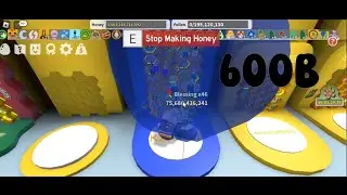 Bee Swarm Simulator [Blue Hive] My 600B Honey Pine Tree Boost