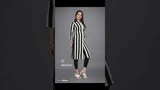 Women Printed Aline Kurti