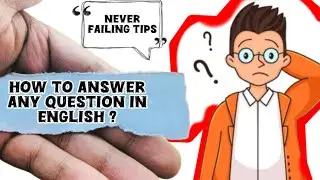 How to answer a question in English I #learnenglish #english #ieltsspeaking #education #connectors 