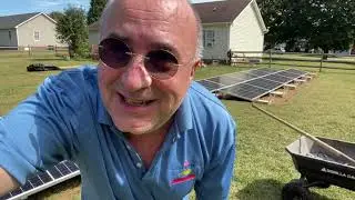 Installing Solar Panels on Powerfield PowerRacks - Part 4