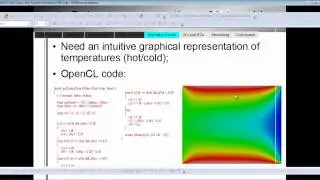 CLHeatTransfer 05 - Mapping intensity to color using OpenCL