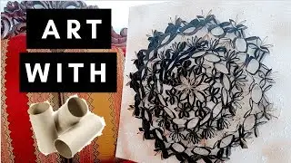 TOILET PAPER ROLL ART | ART WITH AANIQAB