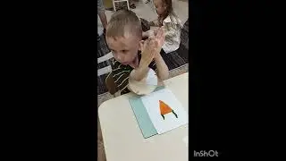 Лепка из пластилина "Веселые морковки"