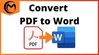 How to Convert PDF to Word file in Microsoft Word