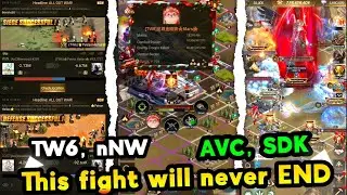 🔥 AVC, SDK Vs TW6, nNW 🔥 This fight will never END 🔥 ::: Last Shelter Survival #24EGaming