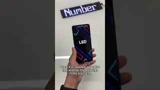 LED sign for car tutorial